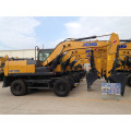 XCMG XE150WB عجلات حفارة 15 طن دلو صغير