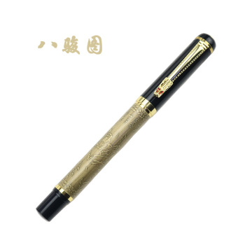 Custom Luxury Metal Signature Pen with 0.5mm Roller Tip and Logo