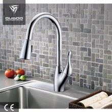 Rotatable Spout 1-Handle Kitchen Faucet Tap With Spray