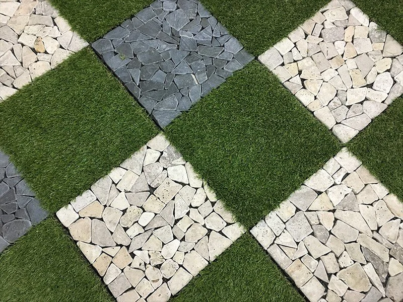 Multi-Purposes Outdoor Garden Synthetic Grass Turf Green Lawn Carpet Atificial Grass Floor Tiles Artificial Garss Tiles Floor