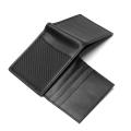 Drop Shipping Multi-Card slot Carbon Fiber Wallet