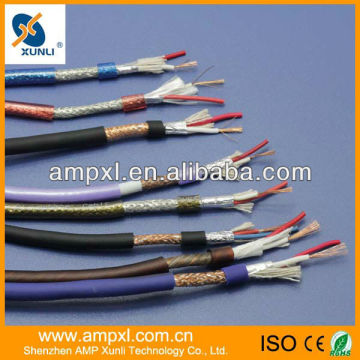 transparent professional microphone cable