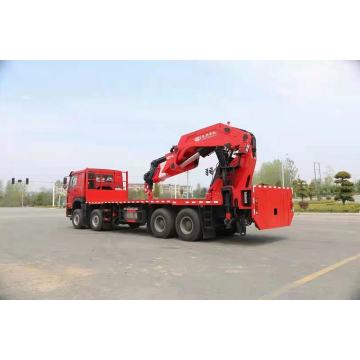 Customized heavy duty hydraulic folding boom crane