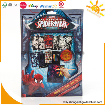 Marvel Scratch Activity Set