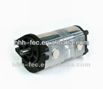 Hydraulic double gear Pump tandem hydraulic gear pump