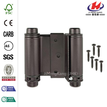 Satin Nickel Double-Action Spring Door Hinge