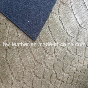 Hot Sale Synthetic Leaher for Shoes (HW-978)