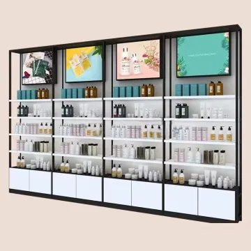 Make up Stand Showcase Supermarket Rack Retail Shop Decoration Shelves Display Rack