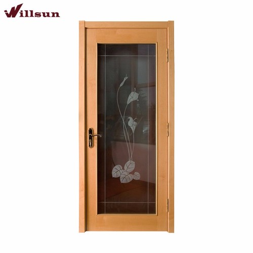 Quality Toilet Latest Design Wooden Doors Interior Home Doors Inside Doors With Glass