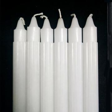 25cm White Flute Candle to South Africa
