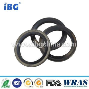 customized nbr/metal bonded washer seal