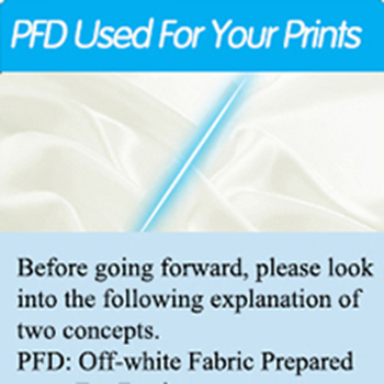 PFD Used For Your Prints----silk modle
