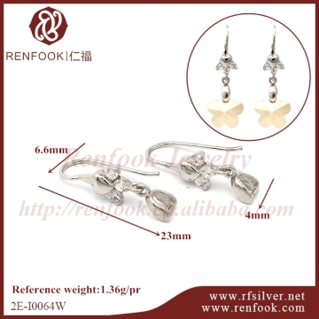 wholesale earring clasp cc earrings