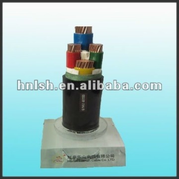 Copper conductor NYY cable