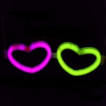Party Toys With Fun Glow Heart Glasses(EN71, ASTM F963)
