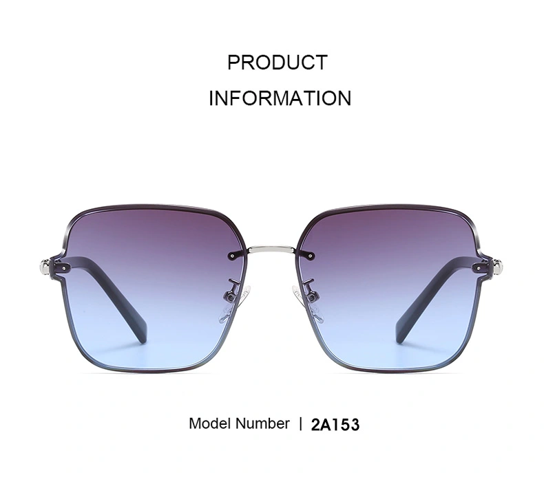 Luxury Hot Seller Ready Goods Metal Sunglasses