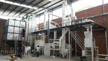wheat maize bean seed processing line grain cleaning plant