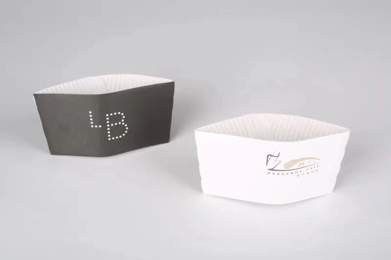 Disposable Adjustable Advertisement Paper Cup Sleeves