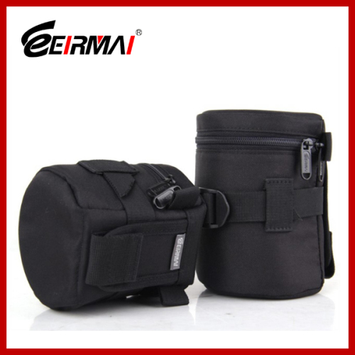 Customized Waterproof Padded Camera Lens Bag Camera Lens Pouch nylon folding bag with pouch