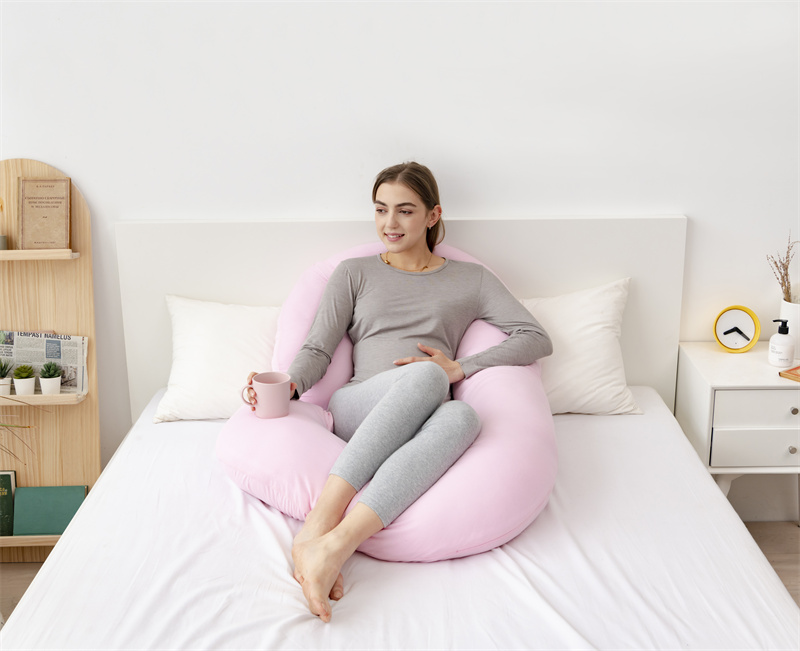 Almohada de embarazo para mujeres para dormir 100% de algodón para toda la temporada