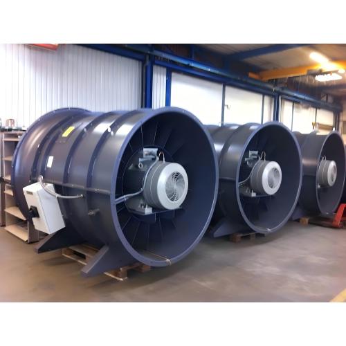 Industrial axial flow fan