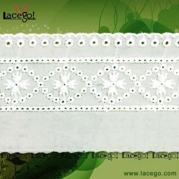 Cotton Fabric TC Embroidery Lace