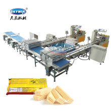 Skywin Chocolate Wafer Biscuit Sorting and Packing Line
