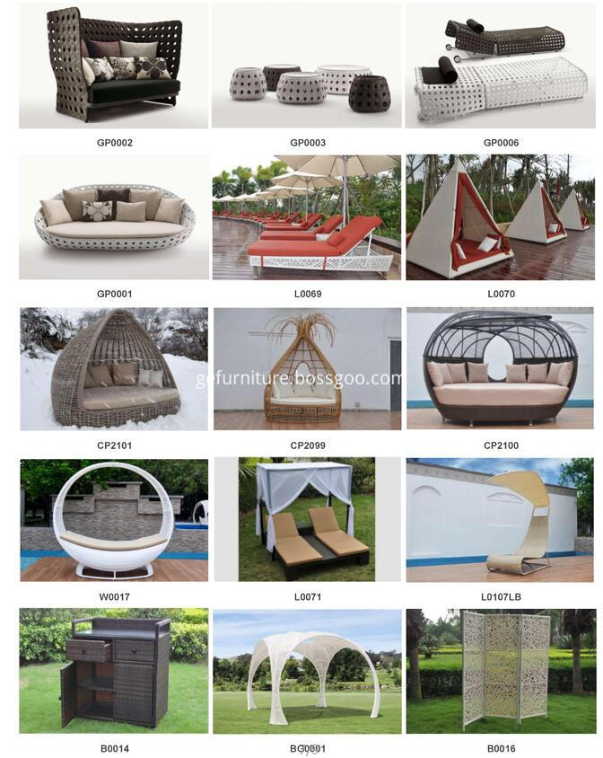 Ratten Sun Lounger Ratten Sun Lounger