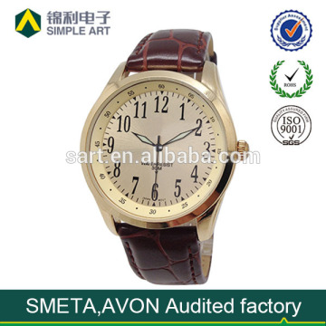 Hot sale fashion alloy watch japan movt watch men wristwatch