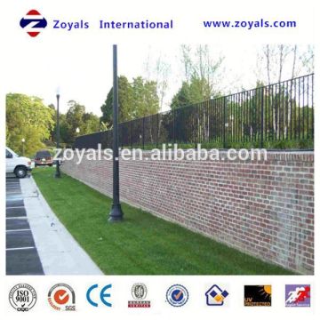 aluminum ornamental fence post finial manufacturer with ISO 9001