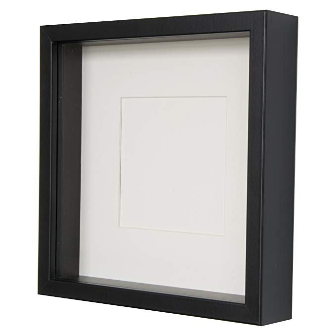 High quality custom MDF cheap 3D deep square shadow box frame display photo frame wholesale