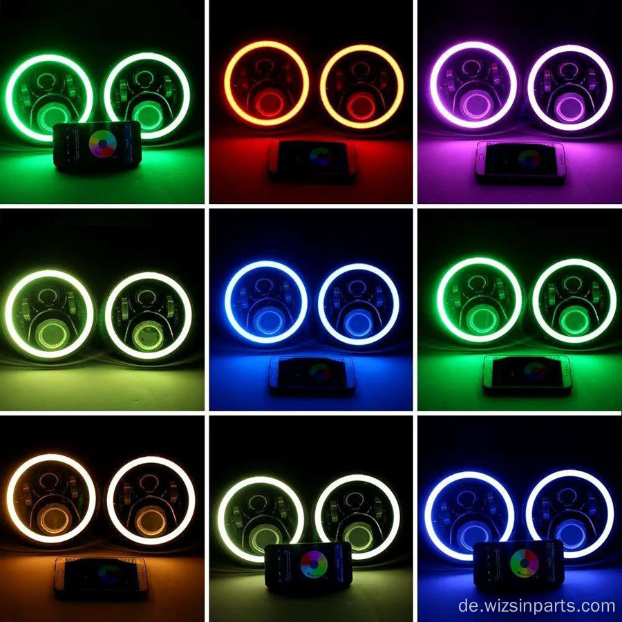 RGB -Halo -Scheinwerfer für Wizsin
