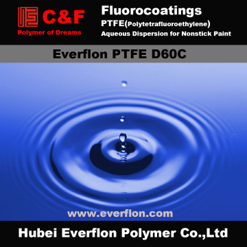 PTFE Aqueous Dispersion/D60C for non-stick coating (60% solid)