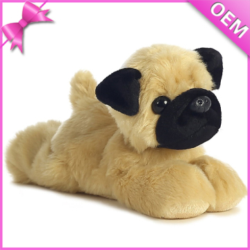 30cm Lying Realistic And Funny Plush Toys Pug Dog, Dog Pug Stuffed Plush Dog, Dog Pug Stuffed Plush Toy