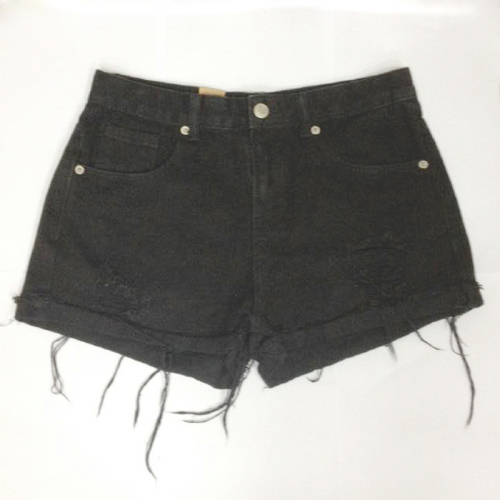 Latest design jeans pants for girls denim short trousers