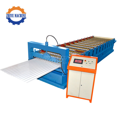 Trapezoidal Roof Profile Roll Forming Machine