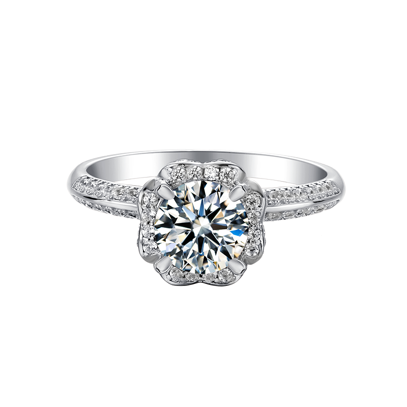 Engagement Wedding Ring Hot Selling Silver Sets 925 Jewelry  Rings