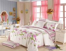 customize Size frozen polyester bedding set