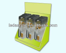 Acrylic E-cigarette Holders Display Box with Hooks