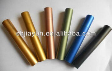 tube furniture cardboard with corlor anodized surface treatment