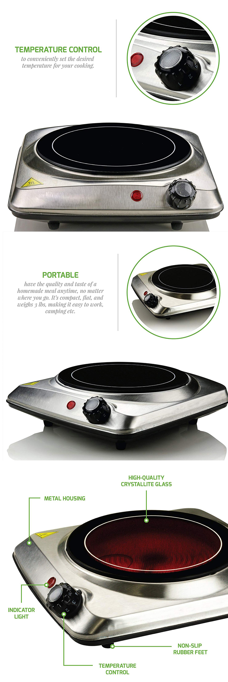 Electric Ceramic Cooktops