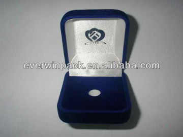 single flocking cufflink box