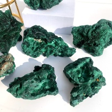 Natural Rock Healing Green Malachite Specimen Crystal Stone