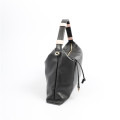 Large hobo bag with long shoulder strap