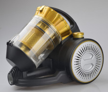 Golden multi-cyclonic filter vacuum cleaner