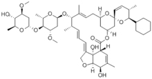 Avermectin A1a,25-cyclohexyl-5-O-demethyl-25-de(1-methylpropyl)- CAS 117704-25-3