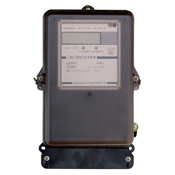 Three Phase Electric Energy Meter