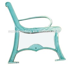 cast iron park bench