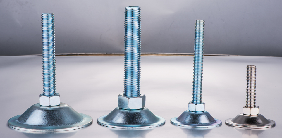 Steel Base Customized Screw Furniture Leveling Feet