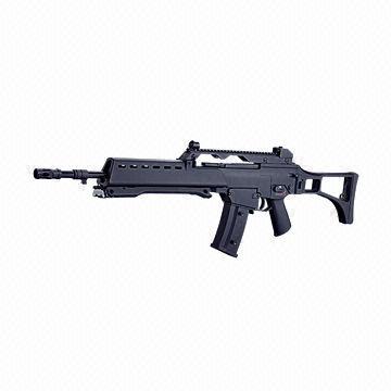 Electric airsoft gun, 6mm calibre, full auto, semi auto